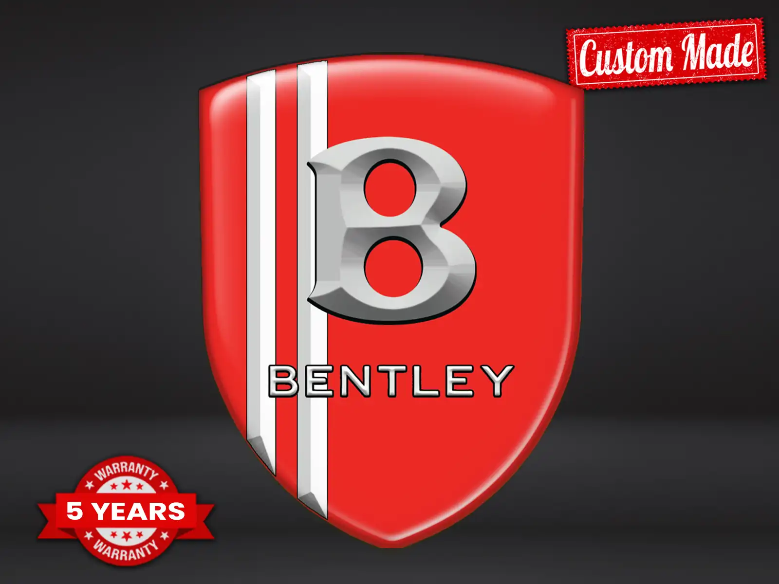 Bentley Large Car Stickers Durable High Quality Professional